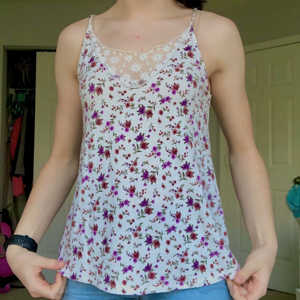 American Eagle Flower Tank
